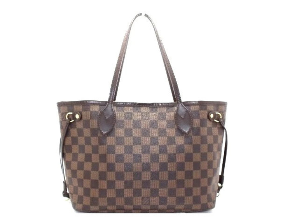 LOUIS VUITTON Neverfull Tote Bag Damier